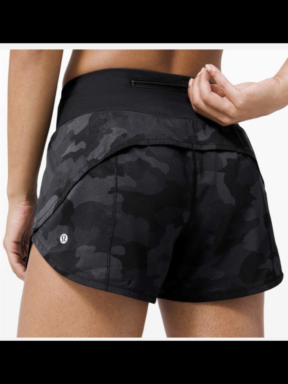 lululemon Camo SpeedUp Shorts